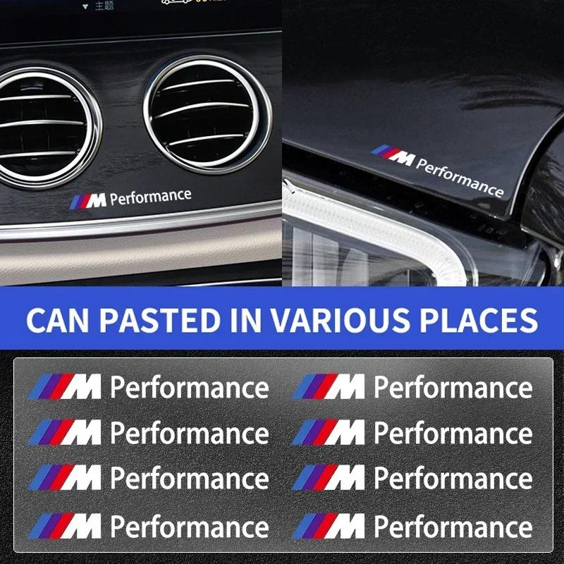 BZC1 X5 X7 For BMW Car Steering Wheel Emblem Decal Car Interior 3D Sticker For BMW M3 M4 M5 F93 F92 F97 F98 F95 F96 F94 G30 G20 G05 G