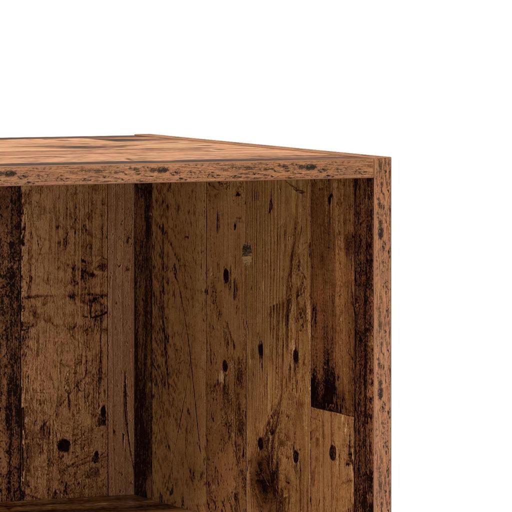 Wardrobe with Shelf Reclaimed Wood 77 x 48 x 102 cm PB