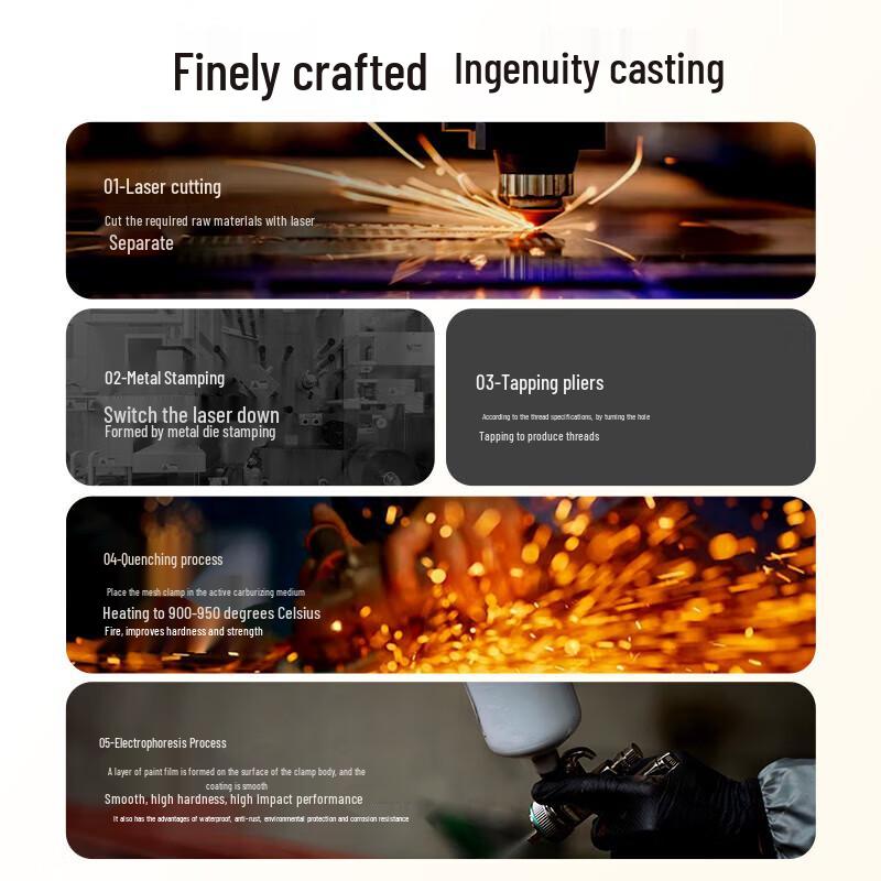 BIAZE 4P/6P/8P Multi-Function Network Cable Crimping Tool