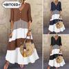 Fashion Summer Spring Short Sleeve V-Neck Casual Dresses
