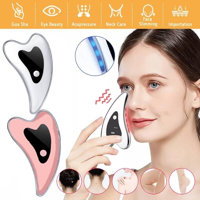 Guasha Massager Electric Gua Sha Board Face Massager Facial Scraping Scraper