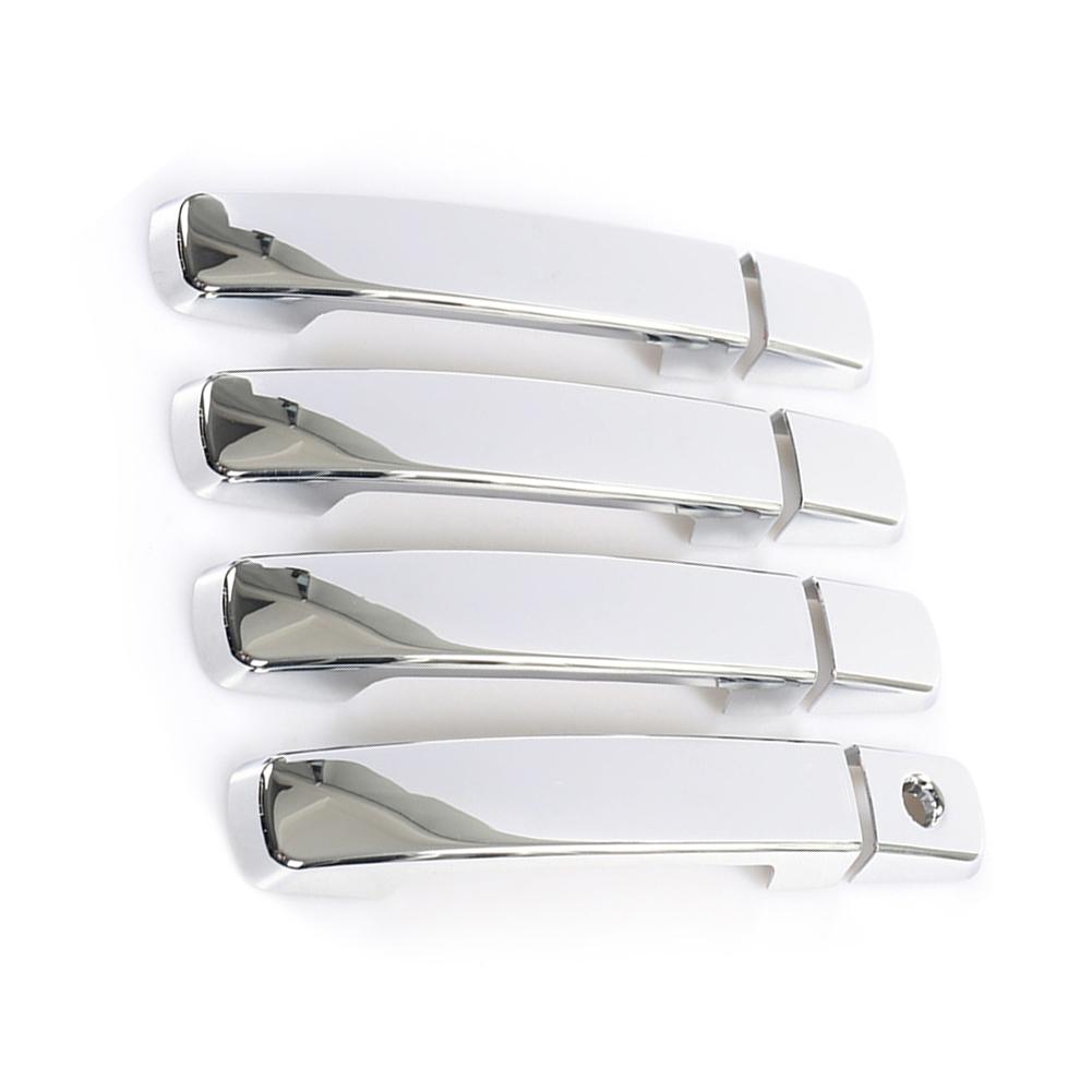 Chrómový kryt misky kľučky dverí Kryt kľučky dverí Styling auta pre Nissan Qashqai J10 Sentra Altima Quest Maxima Frontier 200-2013