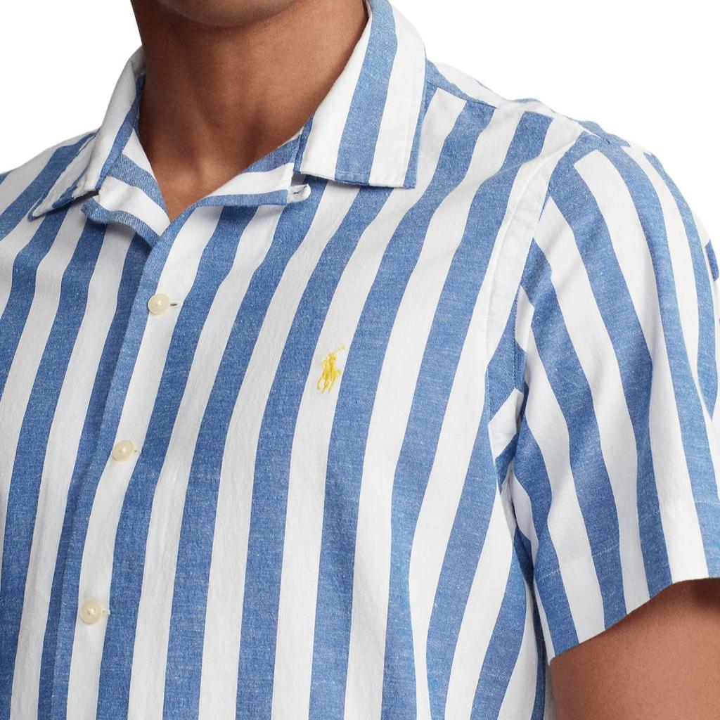 Polo Ralph Lauren Classic Fit Cotton Striped Polo Shirt Men Shirts 710833996-001