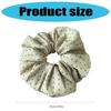 Elegant Elastic Hair Scrunchies With Dot French Design Ponytail Holder Women's Fashion Hairpiece For Sports Daily Use