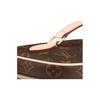 Louis Vuitton Zipper Closure Design Canvas And Leather Makeup Bag Women Handbags Brown M42265