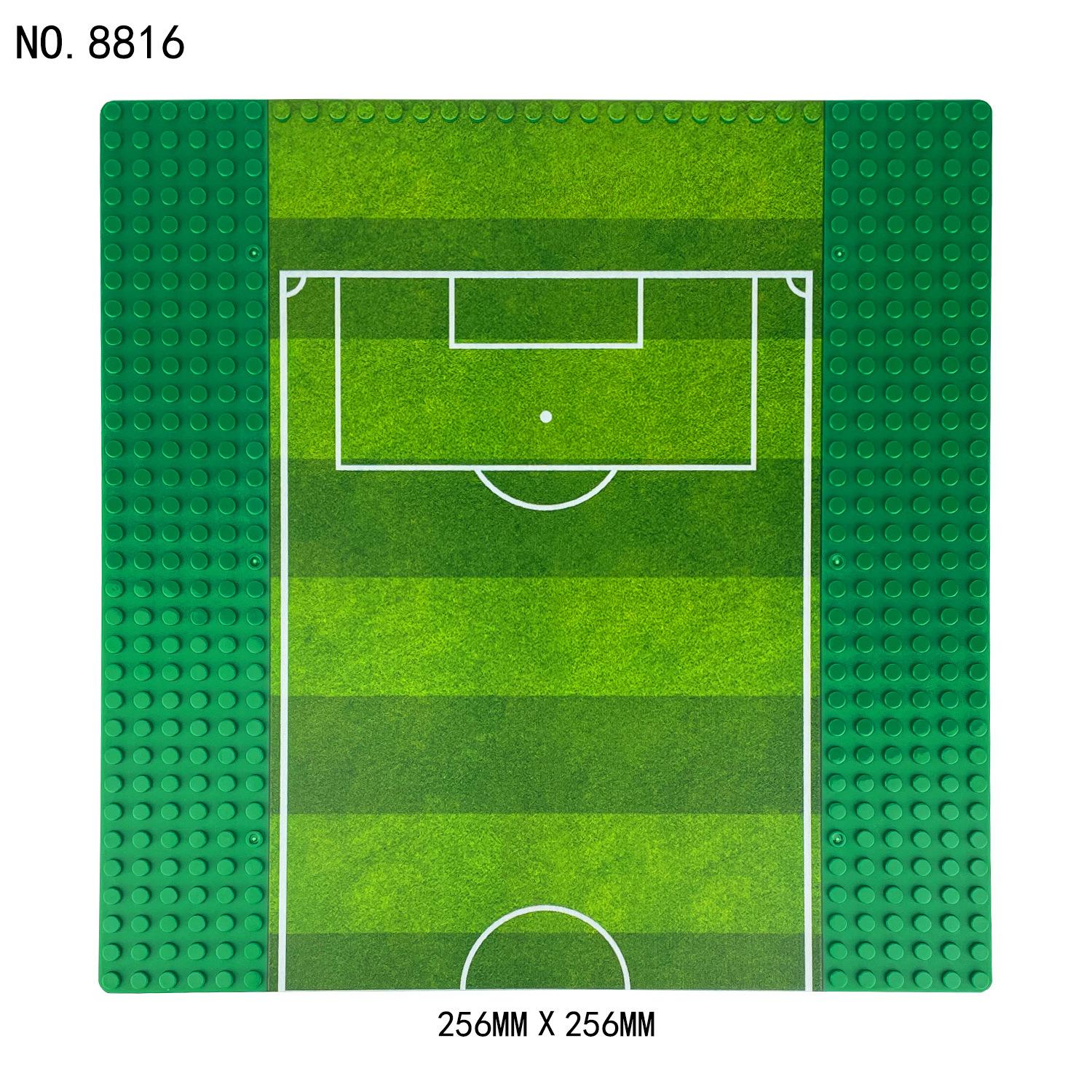 

Basketball Football Baseplate Sports Children S Assembled Building Block Toy J094A32X32 Small Particles base plate 25.5*25.5cm