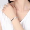 925 Sterling Silver Bracelet, Unique Design, Adjustable, for Women, Silver