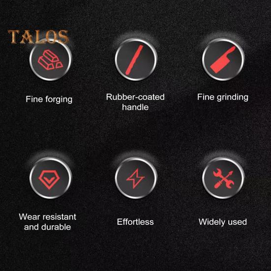 1/5ks ořezávátko Přenosný ořezávač wolframové oceli Ruční ořezávátko kapesní velikosti Multifunkční nářadí s protiskluzovou rukojetí Karbidové ořezávátko pro kempování