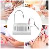 5-in-1 Professional Nail Vacuum Dust Extractor 30000 RPM 40W Electric Nail Drill with 48W/96W UV LED Nail Lamp