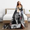 Drew Starkey Plüschdecken Kinder Flanell Überwurfdecke für Sofa Sessel Warmes Design Qualitäts Tagesdecke Geschenk