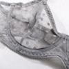 Ästhetisches Grunge Ultra Dünne Sets Damen Durchsichtig Sexy Gepunktet Halbschalen Zweiteiliges Set Mode Tanga Dessous Anzug