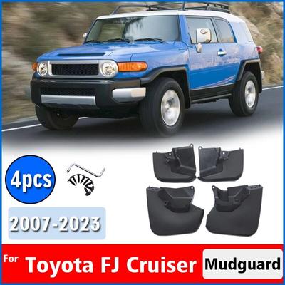 2007- Toyota FJ Cruiser Çamurluk Çamurluk Çamurluk Koruyucuları Çamurluk Sıçramaları Araba Aksesuarları Ön Arka 4 adet