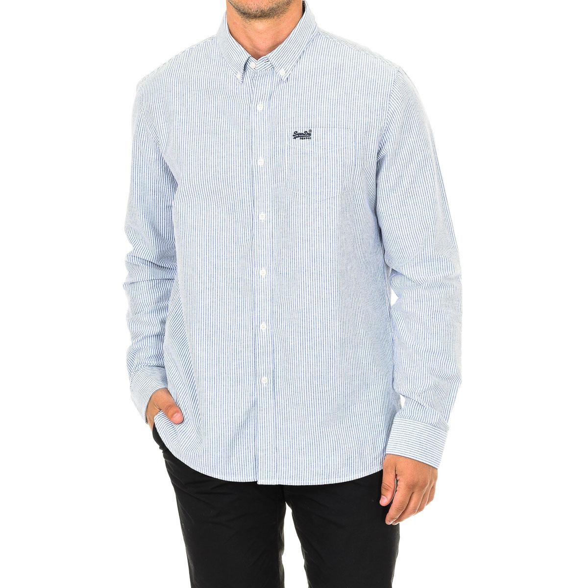 

Рубашка мужская с длинными рукавами и воротником с лацканами М4000006А