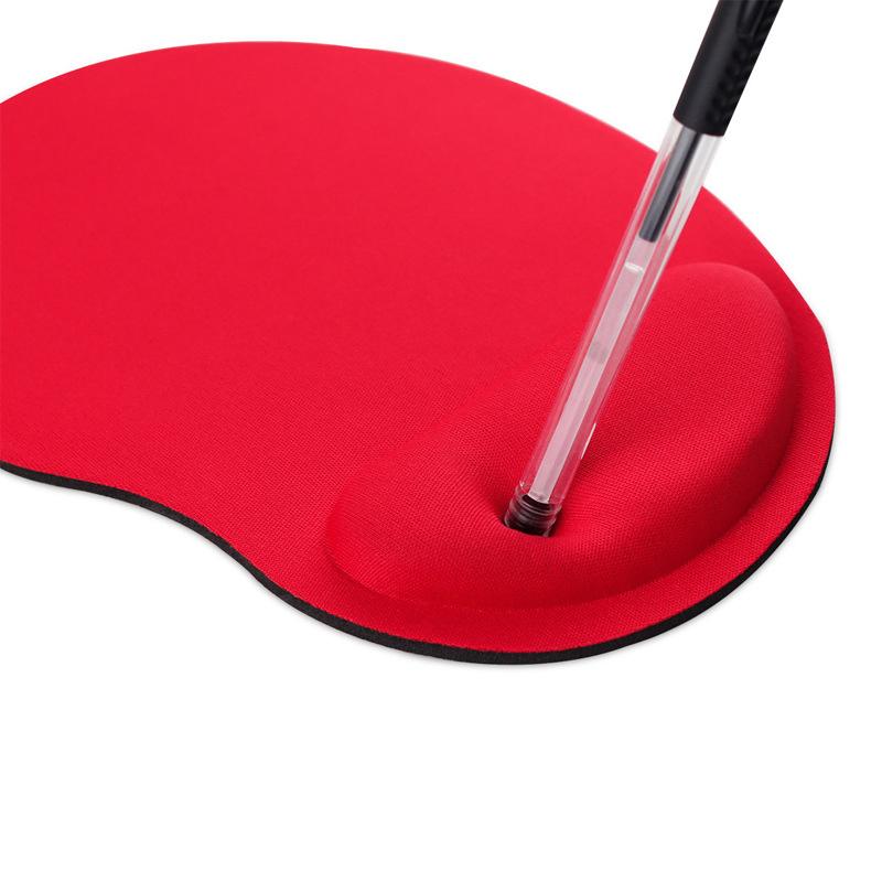Color Wrist Rest Mouse Pad Memory Superfine Fibre Wrist Rest Pad Ergonomic Mousepad For Typist Office Gaming Pc Laptop