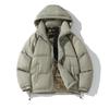 Winter Graphene Heating Windproof Warm White Duck Down Jacket Men's Fashion Casual Black Gold Jacket Men