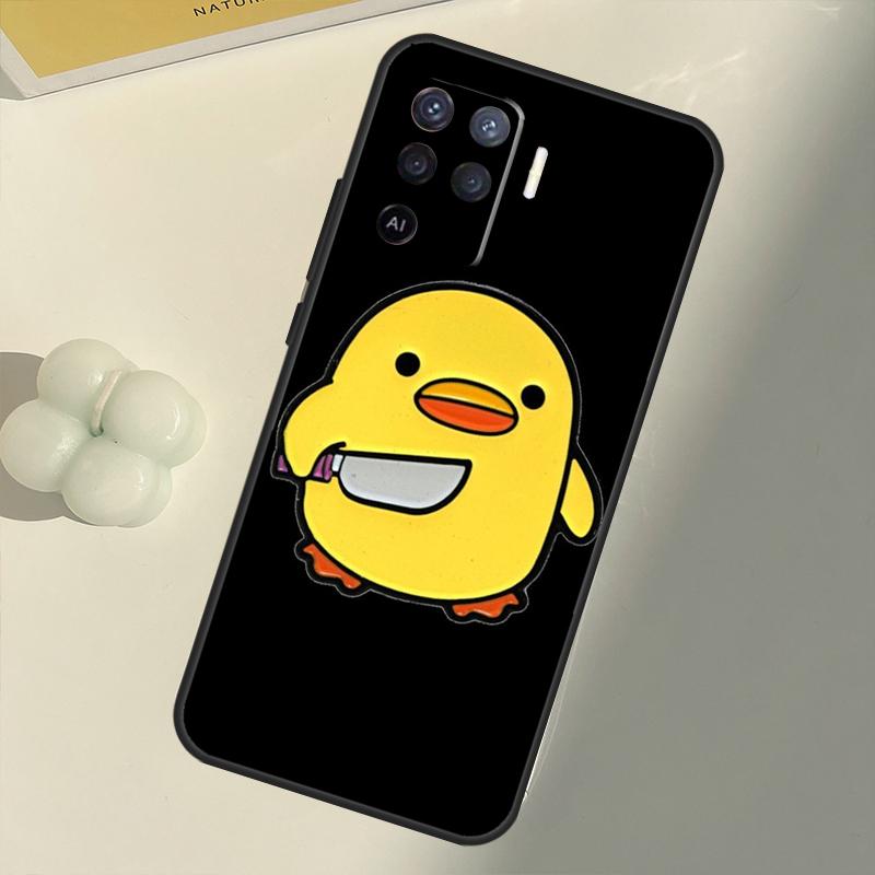 Husă Rață Galbenă Pentru OPPO A74 A94 A54 A1K A15 A16 A52 A72 A83 A91 A93 A53S A5 A9 A31 A53 2020