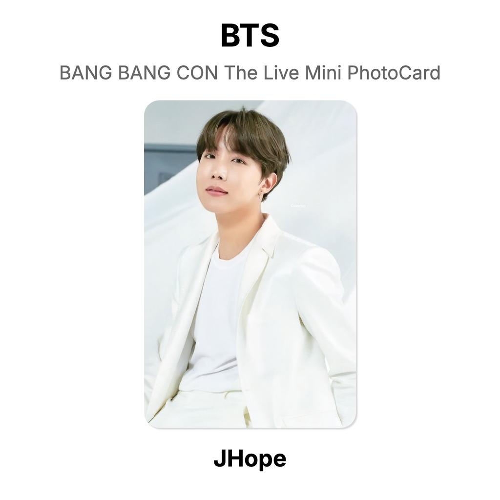 BTS BANG BANG CON The Live Mini PhotoCard Official Photocard