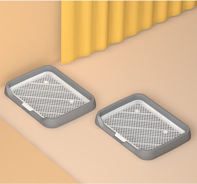 Flat Dog Toilet Urine Tray for Small To Medium Dogs – Ideal Pet Poop Solution