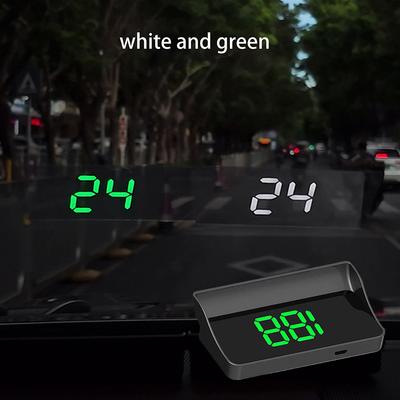1 Set LKW Auto Elektronik Zubehör Auto Tachometer Hud Gps Head-Up-Display Digitaler Geschwindigkeitsmesser Windschutzscheiben-Projektor
