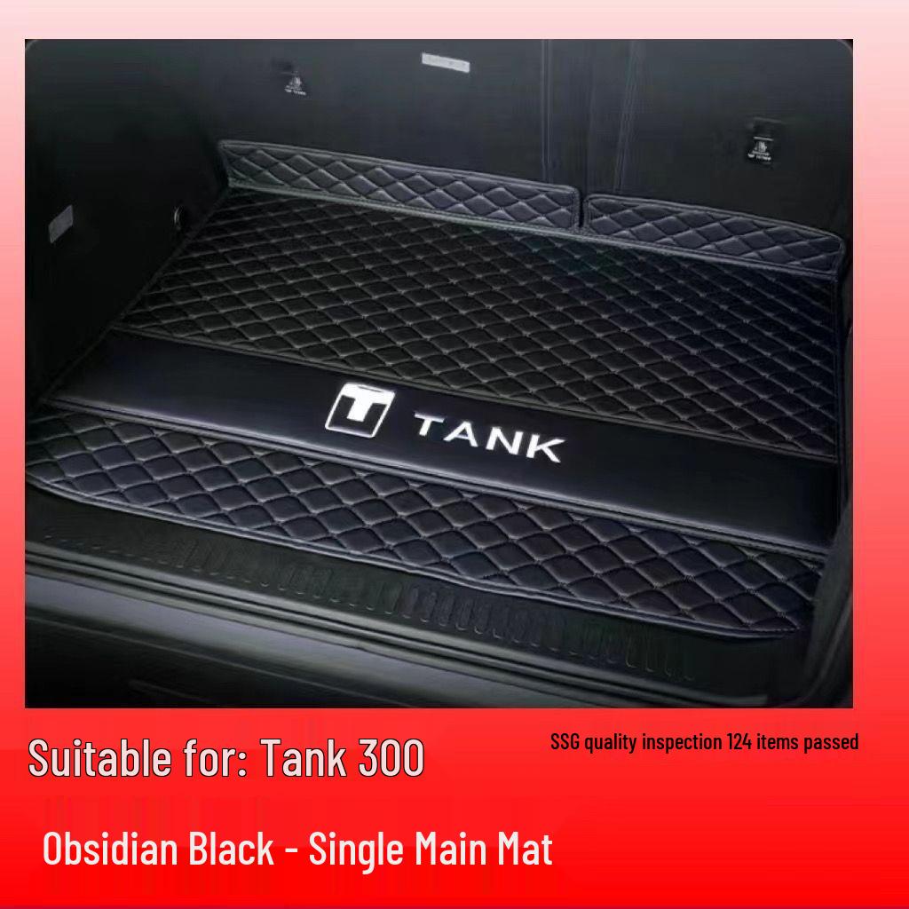 Tank 300 Full Coverage Trunk Mat: Custom Mat for Great Wall Wey Model.