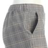 Atsugi COMFORT Straight Leggings with Glen Plaid Size L To Japanese Size Women's Pattern, SPK2837, Gray, (equivalent L)