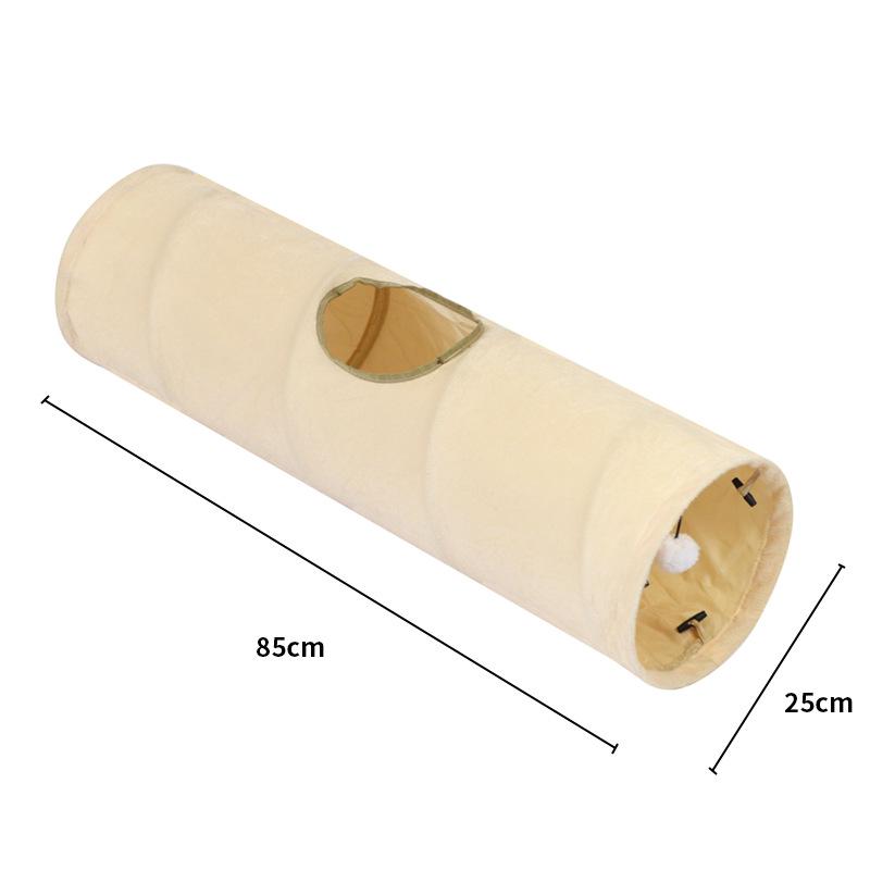 Catnip Cat Teaser Tunnel: Interactive Self-Entertainment Toy for Kittens