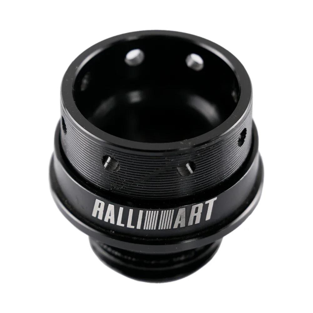 Ralli art Aluminum Engine Oil Tank Cover Cap For Mitsubishi Lancer 2008-2015 Fuel Tank Caps3