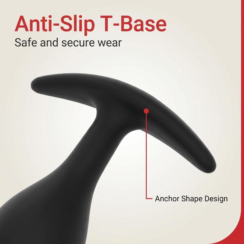 S/M/L 3 Size Silicone Butt Plug Anal Trainer Prostate Massager Wearable Stimulator Adult Toys for Gay Men Women Couples