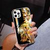 Anime Saint-Seiya Phone Case For iPhone 17 Air 16 Pro Max 16E 15 + 14 Plus 11 12 13 Mini 7 8 SE Gift Print Cover Fundas 16 Pro M