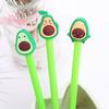 Creative Avocado Shaped Gel Pen Cute Student Cartoon Kawai Stationery Office School Supplies Water Based Signature Accessories