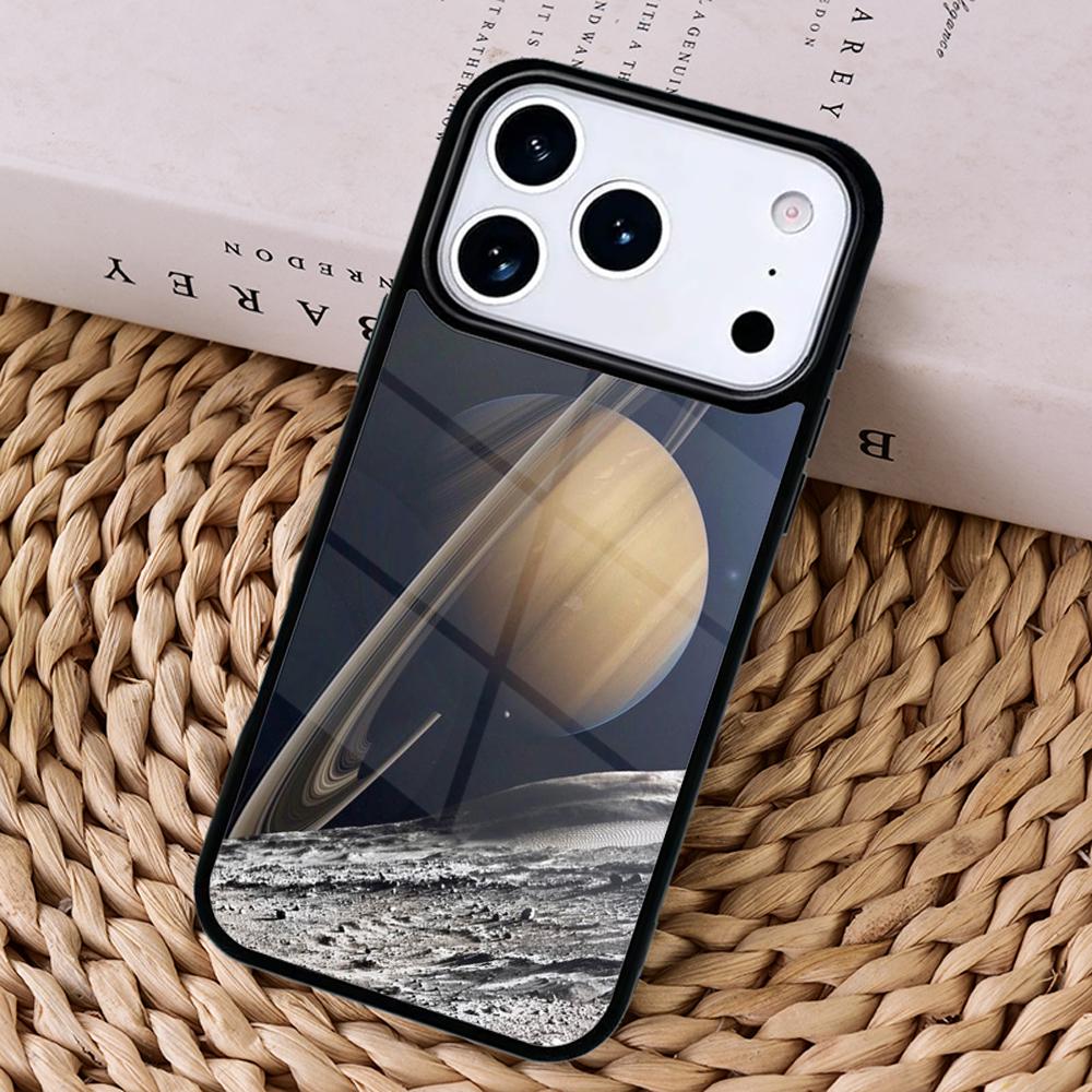 Saturn Solar system Phone Case Cover For Magsafe Wireless Charger For iPhone 17 Pro Max 16 14 13 12 11 15 Air iPhone 13