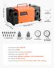 Drill Bits Sharpener MR-13B, 3-15mm Drill Bit Grinder Sharpener with Adjustable Lip Relief Angle & 95°-135° Point Angle, 4600RPM High Speed