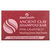 Zion Health, Ancient Clay Shampoo Bar, Pink Grapefruit, 70 G