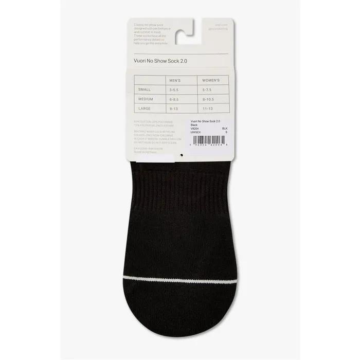 [Unisex] VUORI No Show Socks 2.0_Black VR16174008
