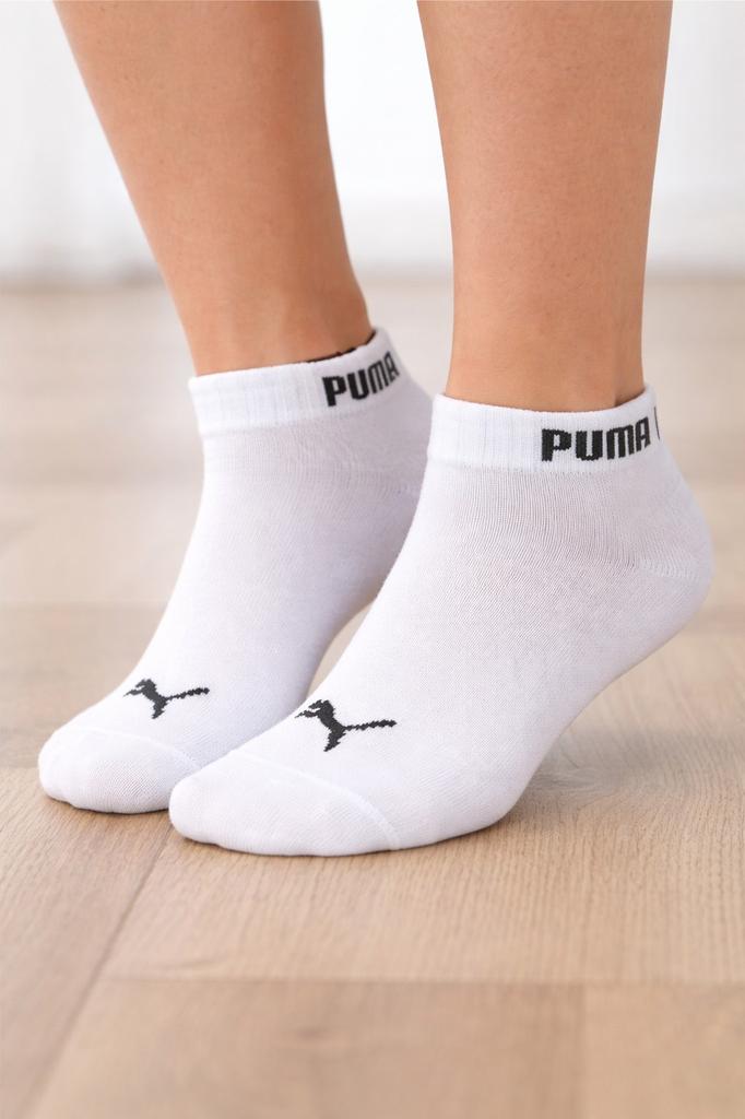 Puma Unisex Socken 3er-Pack Weiß [100003912 003 035] Größen 35-38