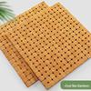 Breathable Bamboo Cooling Seat Cushion for Long Summer Use - Ideal for Office Chairs and Cars.
