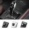 LMWZ7 New 2025 For X1 X2 F48 F39 Carbon Black Car Gear Panel Cover Trim Gear Shifter Knob Boot Cover Auto Interior Decoration Acce