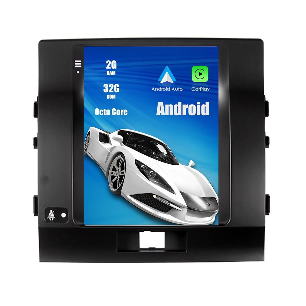 Android Radio CarPlay Headunit Car Stereo Autoradio Dla Toyota Land Cruiser 2007 - 2015