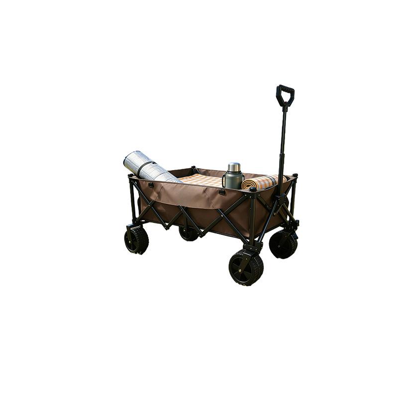 Foldable Camping Cart & Stroller for Kids: Portable Handcart for Outdoor Picnic, Travel, and Fishing.