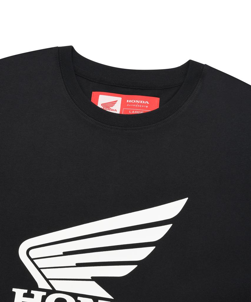 PHYPS MOTORCYCLE Original Wing Logo T-Shirt Black