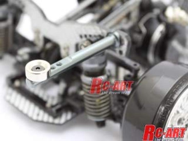 

Rear Body Mount Gunmetal RC-ART (Magnetic) #ART2156