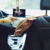 Luxury Genuine Leather Car Tissue Box Holder