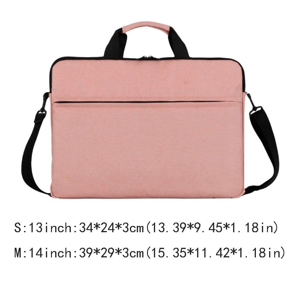 Ultra Thin Laptop Handbag for 13-14inch High-capacity Computer Storage Bag Shockproof Waterproof Laptop Sleeve Case Business Use