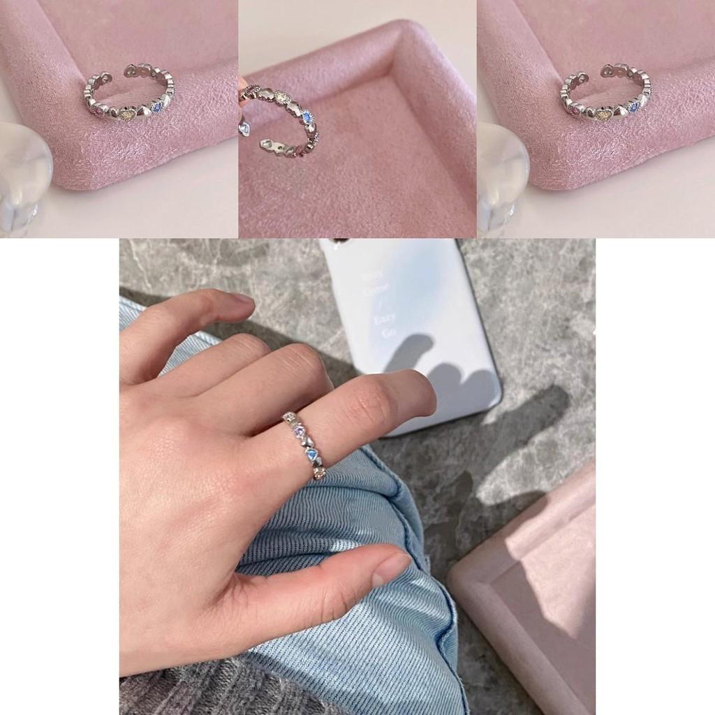 Summer Inspired Beautiful Heartshaped Adjustable Ring With Highend Zirconia Design For Women 2023 In