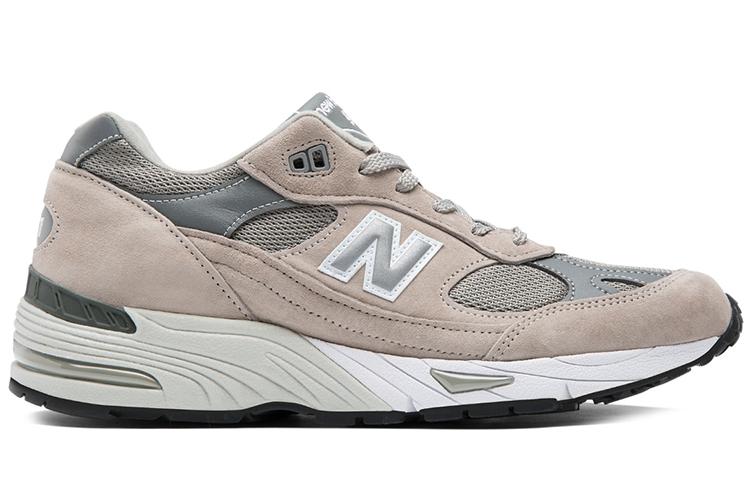 991 Men's New Balance Made in England 'Grey White' M991GL