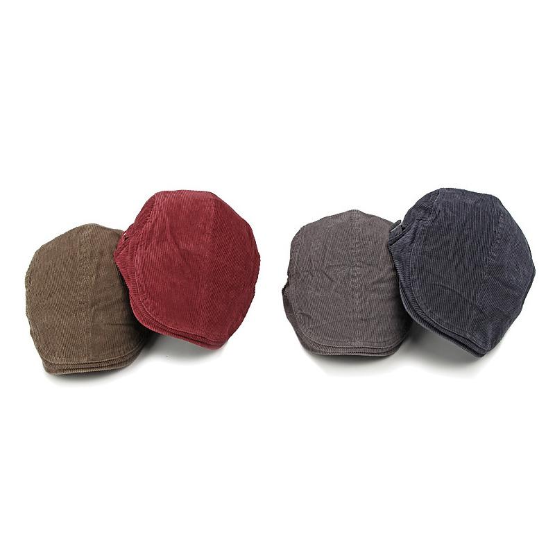 Men Beret Women Autumn Winter Cap British Retro Painter Cap Forward Cap