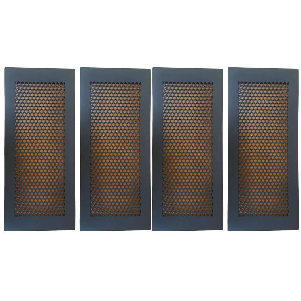 4 Stück Babysicherheit Silikon Lüftungsabdeckungen Einfache Installationen Kindersichere Lüftungsgitter Silikonabdeckungen Verbessert Luftströme für Haus