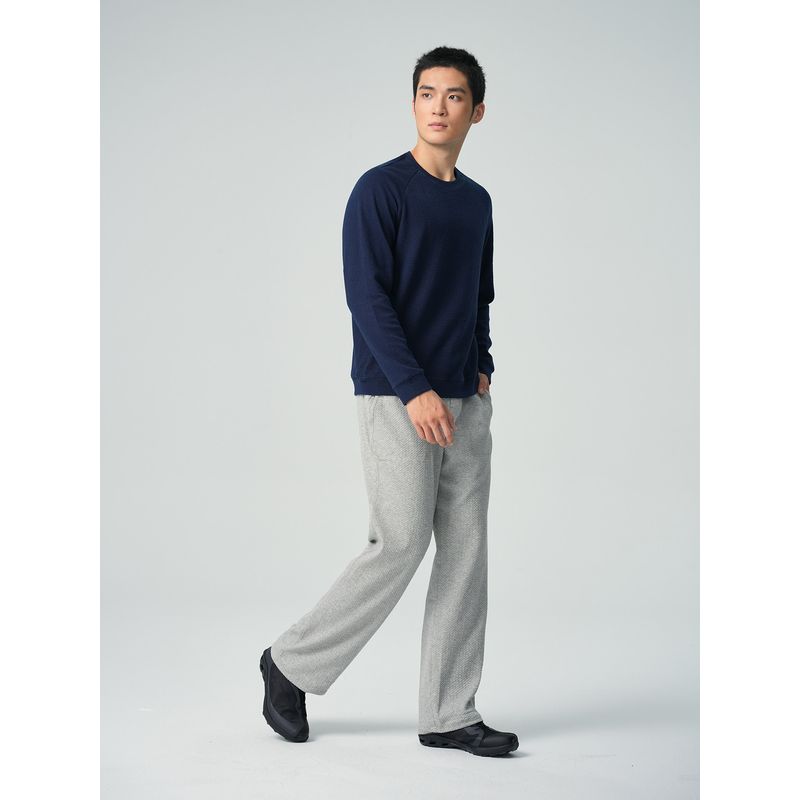 No Logo at Ease Loose Straight Sweatpants Bubble Jacquard Sports Fitness Breathable Pants Non-Lulu Light Floral Gray Item Number 24212 S