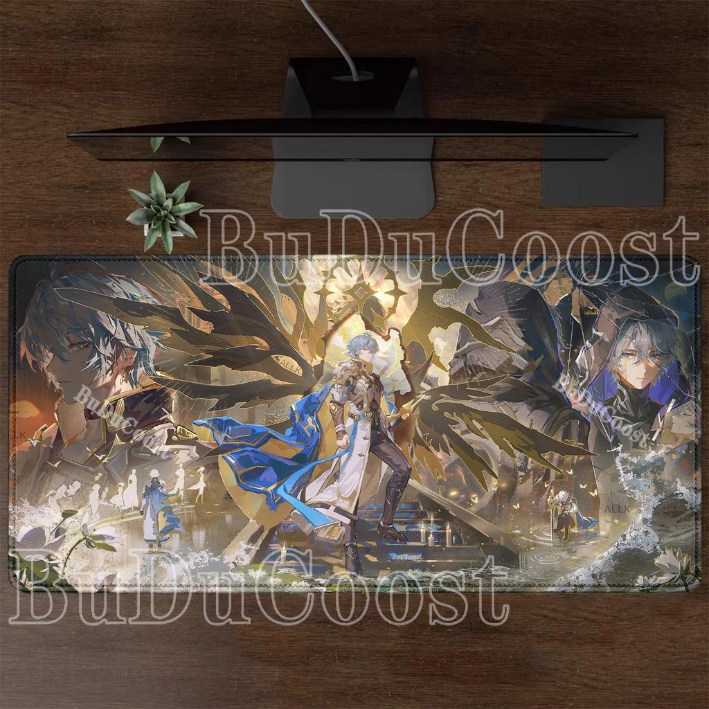 PC Gaming Mousepad HSR Phainon Honkai Star Rail HD Printing Computer Mouse Pad Office Accessorie Larger Keyboard Rubber Desk Mat