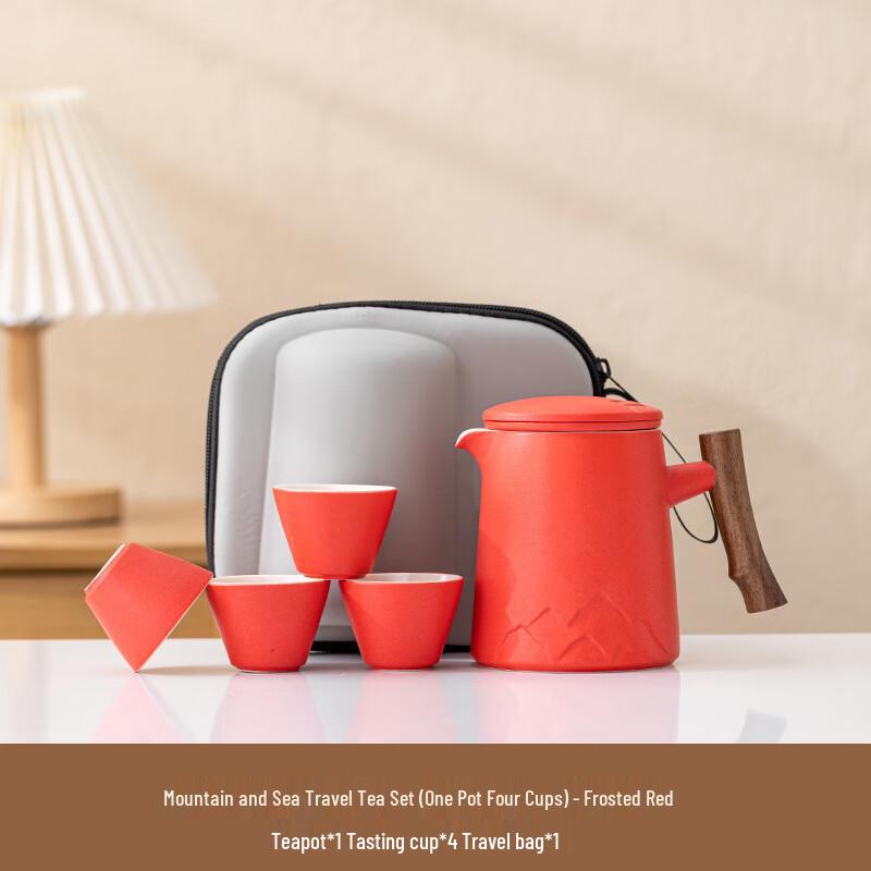 Nordic Ceramic Portable Tea Set